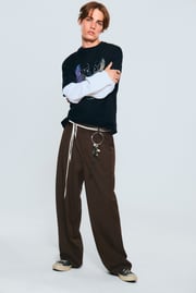 Uno Loose Suit Trousers