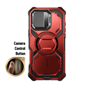 iPhone 16 Pro Max Armorbox Camera Control Button Case - Metallic Red