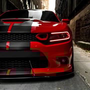 Body Kit; Front; Matte Black (15-23 Charger SRT)