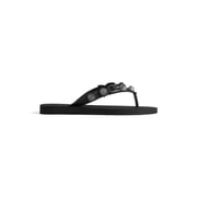 Balenciaga Cagole Thong Sandal - Black - Women's