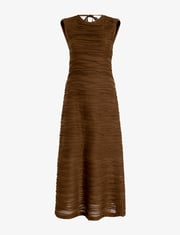 Laura Dress in Textured Cotton