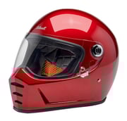 Biltwell Lane Splitter Helmet Metallic Cherry Red / 2XL [Open Box]