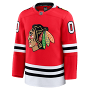 Customizable Chicago Blackhawks 2024 Fanatics Premium Official NHL HOME Jersey