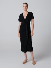 Paisley Wrap Dress