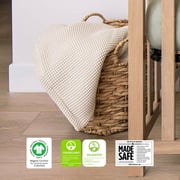 Organic Waffle Baby Blanket