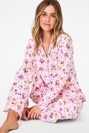Fall-A-Palooza Long Sleeve Polo Pajamas