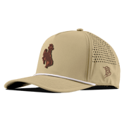 University of Wyoming "Wyoming Cowboy Dark" Curved 5 Panel Rope