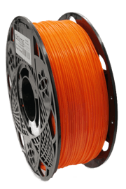 Neon Orange UV Reactive PLA Filament AMS Compatible