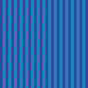 Bold Vertical Stripes in Double Blue