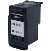 Canon PG-240XL High-Yield Black Remanufactured Ink Cartridge (5206B001)