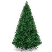 Premium Artificial Pine Christmas Tree w/ Foldable Metal Base