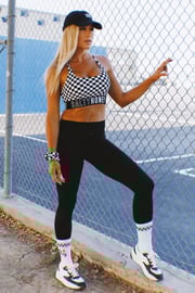 FREEFORM LEGGING: BLACK