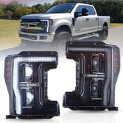 17-19 Ford F250 350 450 F550 Super Duty Vland LED Projector Headlights