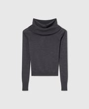 Off-Shoulder Long-Sleeve Jumper