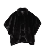 Faux Fur Cape