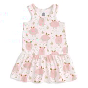 Valencia Dress - Pigs Pink
