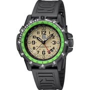Luminox Men's Swiss Quartz Watch - Commando Raider Beige Dial Black Strap | 3321