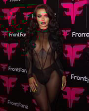 Sheer Mesh Detailed Jumpsuit with Zipper Closure