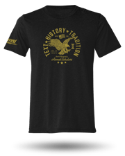 ARMED SCHOLAR TEXT, HISTORY, AND TRADITION TEE - BLACK