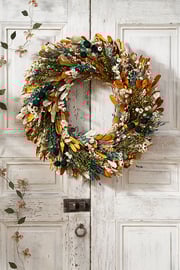 Cezanne Floral Dried Wreath