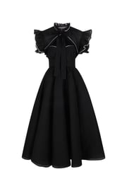 The Pinstripe High Court Dress 🐈‍⬛🧹