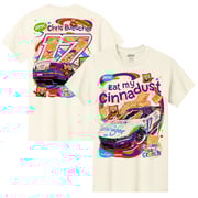 Men's Chris Buescher Natural Cinnamon Toast Crunch Car T-Shirt