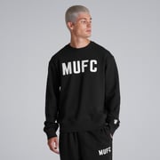 Manchester United Mens MUFC Sweatshirt Black