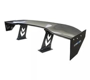 NRG Innovations 59-Inch Rear Spoiler; Carbon Fiber (Universal; Some Adaptation May Be Required)