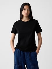 100% Organic Cotton Vintage Crewneck T-Shirt