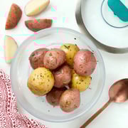 How to Microwave Baby Potatoes