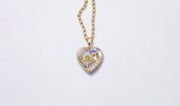 Midi Heart of Gold Locket 14k