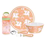 Mealtime 5 Piece Set with Water Bottle