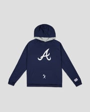 Double Play Reversible Hoodie Home and Away - Atlanta Braves