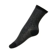 Black Glitter Socks
