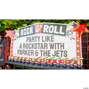 Personalized Rock Star Marquee Sign