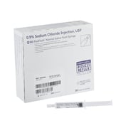 BD PosiFlush Normal Saline Filled Syringe with Standard Plunger Rod, 10 mL