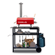 Pizzello Forte Outdoor Gas Pizza Oven - Propane & Wood