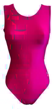 Solid Magenta Pink Leotard