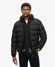 Sports Puffer Jacket | Black