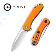 CIVIVI Elementum Flipper Knife G10 Handle (2.96" D2 Blade) C907R