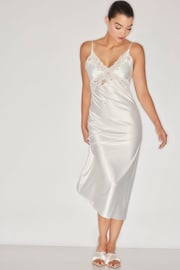 Peony Glamour Slip Dress