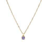 Petite Iris Asscher Charm