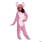Kids Classic Disney's Lilo & Stitch Angel Jumpsuit Costume - Large 10-12