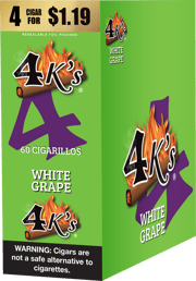Good Times 4Ks Cigarillos White Grape