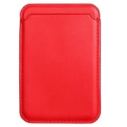 Magnetic Leather Card Holder Wallet
