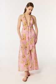 Long Dress Caliz - Pink Karibia