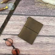 Traveler's Leather Notebook - Passport Size - Olive