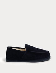 Suede Moccasin Slippers with Freshfeet™