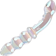 Playboy Pleasure Jewels Double G-Spot Glass Dildo