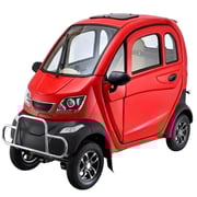 Green Transporter Q Runner Enclosed 4-Wheel Mobility Scooter